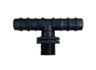 Tê ren 21 ra 2 ống LDPE 20mm