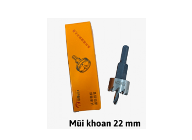 Mũi khoan 22mm