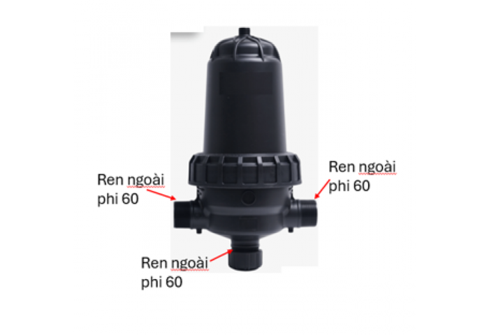 LỌC ĐĨA CHỮ T PHI 60MM